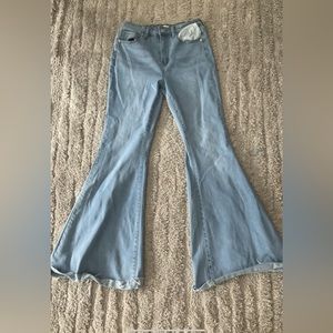 Flared jeans
